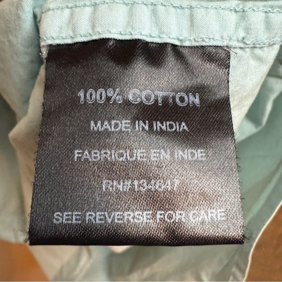 Thaddeus |  Men's Light Blue Casual Button Down Shirt with Reinforced Elbows - Picture 8 of 9